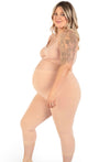 Maternity Anti Chafing High Rise 3/4 Cotton Rich Leggings