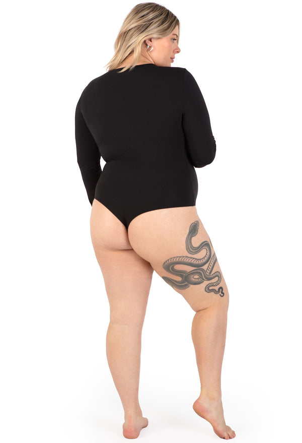 Maternity Long Sleeve Bodysuit G-String | ButterFit