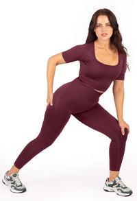 Seamless High Waist Full Length Leggings